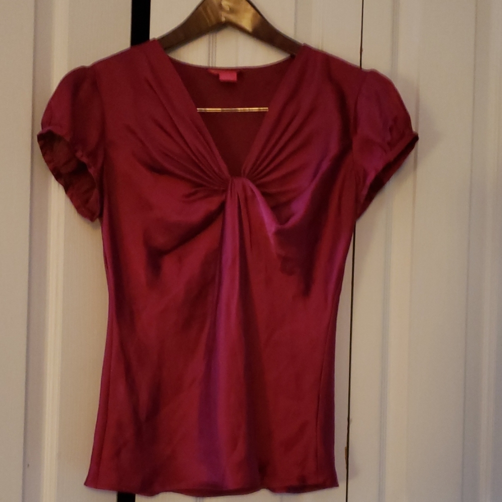 Maroon Blouse